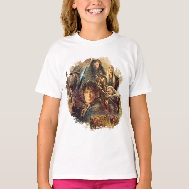 Camiseta A Companhia e os Elfos da Mirkwood (Frente)