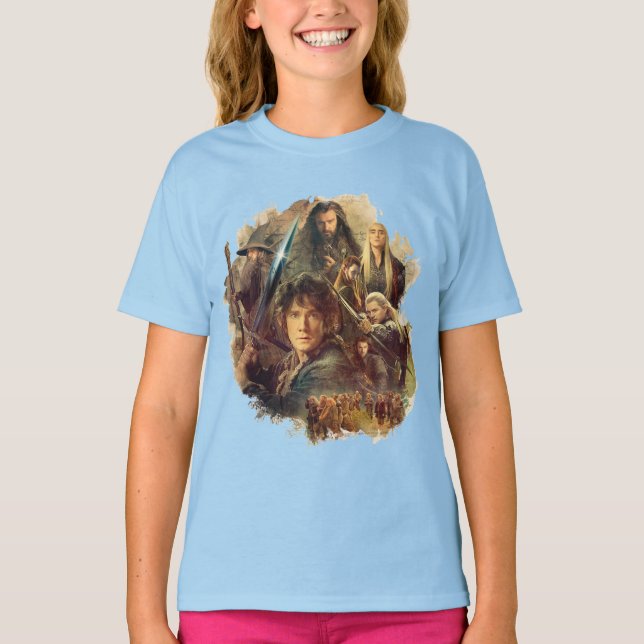 Camiseta A Companhia e os Elfos da Mirkwood (Frente)
