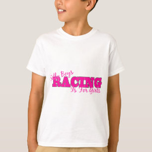Camiseta A competência parva dos meninos é para meninas