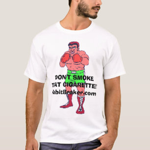 CAMISETA A COMPETIÇÃO DE HABITBRAKER.COM, "NÃO FUMA ESSE