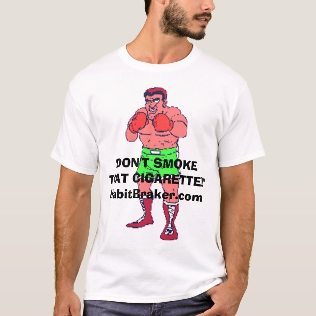 CAMISETA A COMPETIÇÃO DE HABITBRAKER.COM, "NÃO FUMA ESSE (Frente)