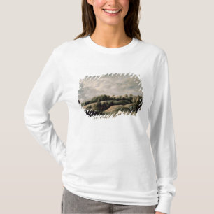 Camiseta A competição do tiro ao arco