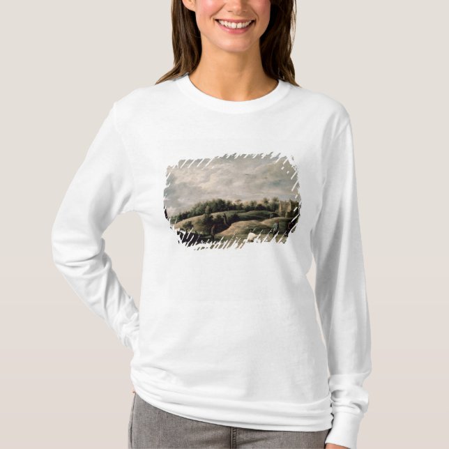 Camiseta A competição do tiro ao arco (Frente)