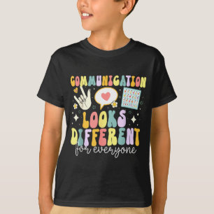 Camiseta A Comunicação Parece Diferente Para Todos Discurso