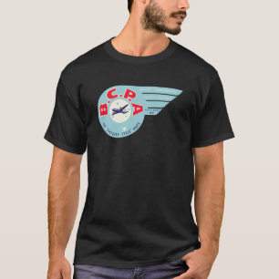 Camiseta A comunidade britânica Pacific Airlines do vintag