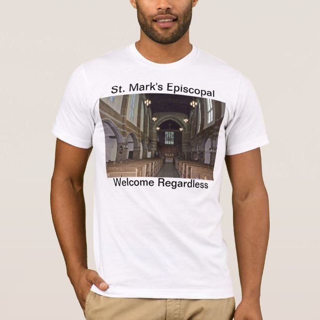 Camiseta A comunidade da igreja episcopal de St Mark (Frente)