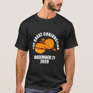 Camiseta A Conjunção de Excelentes 2020 de Júpiter Saturn C