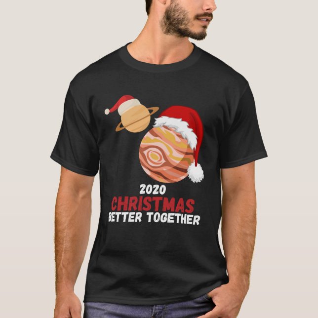 Camiseta A Conjunção de Excelentes 2020 Júpiter e o Plano S (Frente)