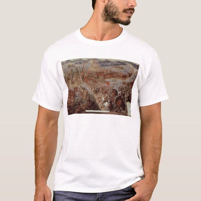 Camiseta A conquista de Tenochtitlan (Frente)