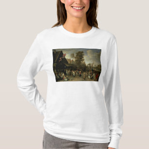 Camiseta A consagração de uma igreja da vila, c.1650