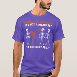 Camiseta A Consciência Da Recuperação De vícios Não É Uma D
