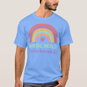 Camiseta A Consciência Da Saúde Mental Combater O Stigma Me