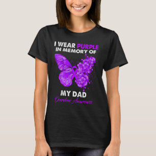 Camiseta A Consciência Da Sobredosagem Da Borboleta Eu Vist