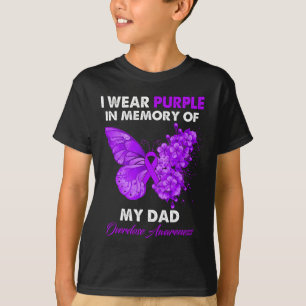 Camiseta A Consciência Da Sobredosagem Da Borboleta Eu Vist
