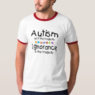Camiseta A consciência do autismo não é a tragédia