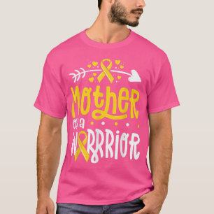 Camiseta A Consciência Do Cancer Infantil Mostra Mãe De Um