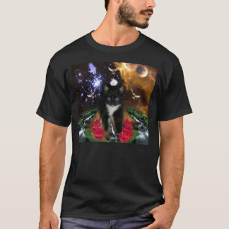 Camiseta A consciência universal é um gatinho feroz