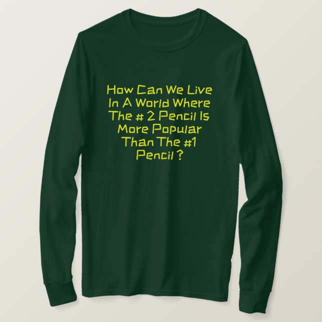 Camiseta A Conspiração do Lápis #2 -  (Frente do Design)