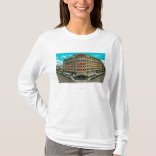 Camiseta A construção da comunidade e o teatro de Pantage