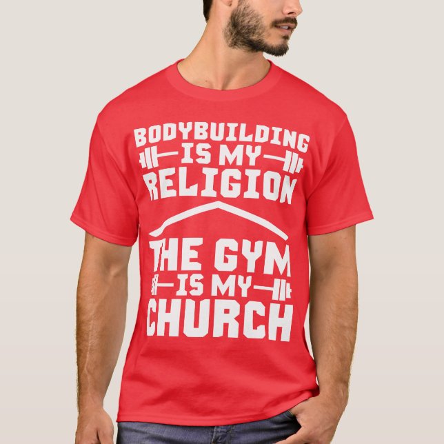 Camiseta A construção de bases é a minha religião. A academ (Frente)