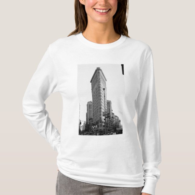 Camiseta A construção de Flatiron (foto) (Frente)