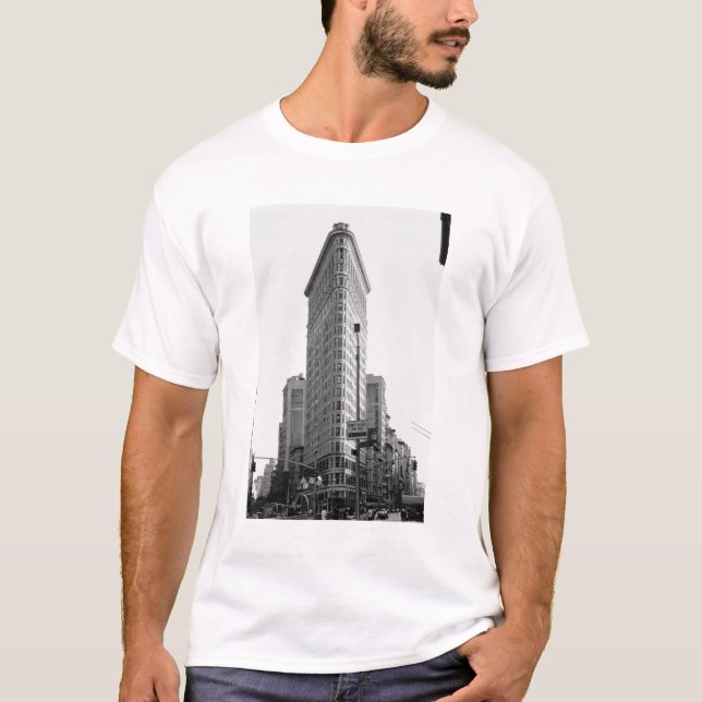 Camiseta A construção de Flatiron (foto) (Frente)
