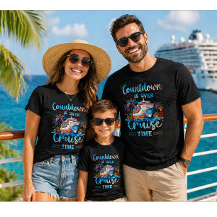 Camiseta A Contagem Regressiva Acabou É Hora de Cruzeiro -