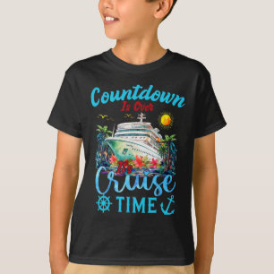 Camiseta A Contagem Regressiva Acabou É Hora De Cruzeiro Ho