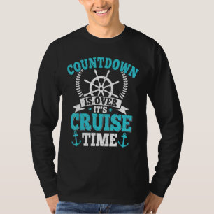 Camiseta A Contagem Regressiva Acabou É Hora do Cruzeiro  C