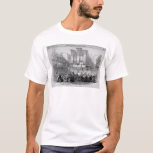Camiseta A convenção do Chartist no quadrado de Fitzroy