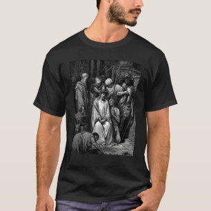 Camiseta A Coroa de Espinhos Arte Bíblica Gustave Dore