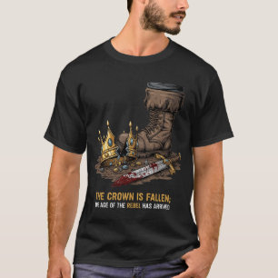 Camiseta A Coroa está caída - Idade do Rebelde