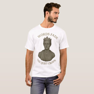 Camiseta A Coroa Silenciosa – Poder Além das Palavras