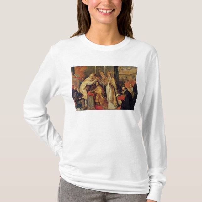 Camiseta A coroação do imperador romano santamente de (Frente)