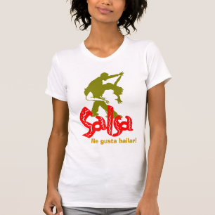 Camiseta A correia T das mulheres da salsa!