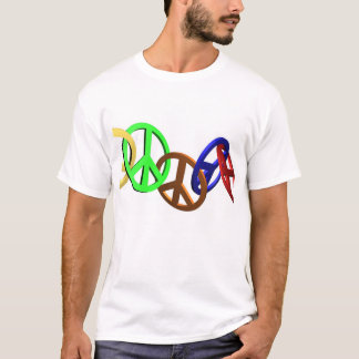 Camiseta a corrente da paz