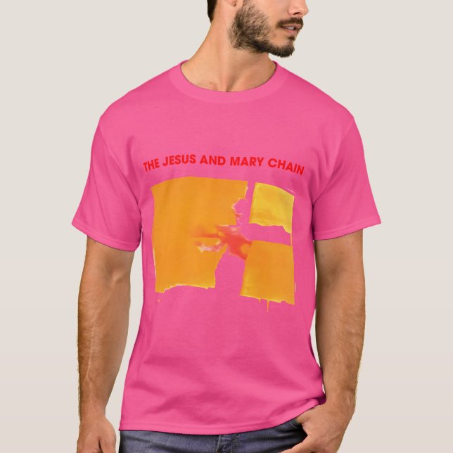 Camiseta A Corrente De Jesus E Maria - Céus De Abril (Frente)