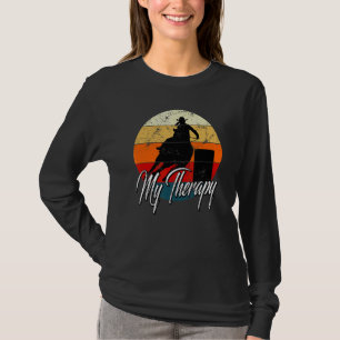 Camiseta A Corrida De Barrel É A Gordura Do Retro Homens Da