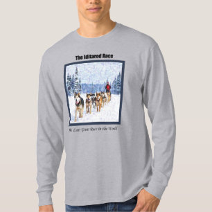 Camiseta A corrida Iditarod no Alasca