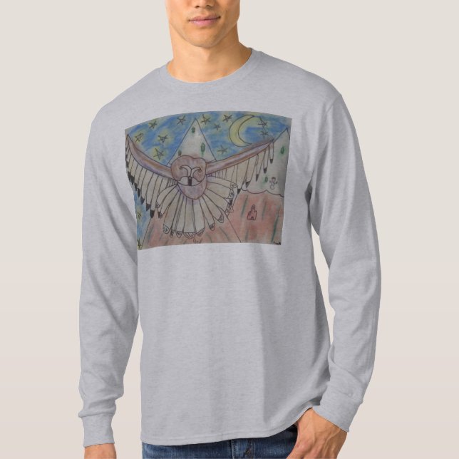 Camiseta A coruja (Frente)