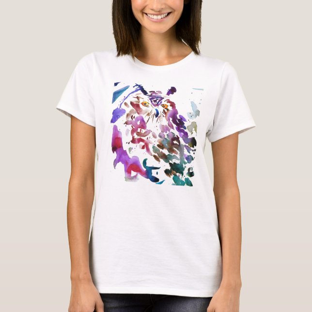 Camiseta A coruja (Frente)