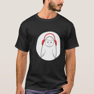 Camiseta A coruja de celeiro grava os homens T