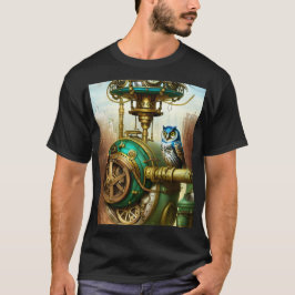 Camiseta A Coruja está vigiando