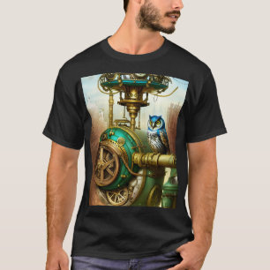 Camiseta A Coruja está vigiando