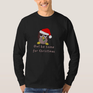 Camiseta A coruja seja Home (escuro)