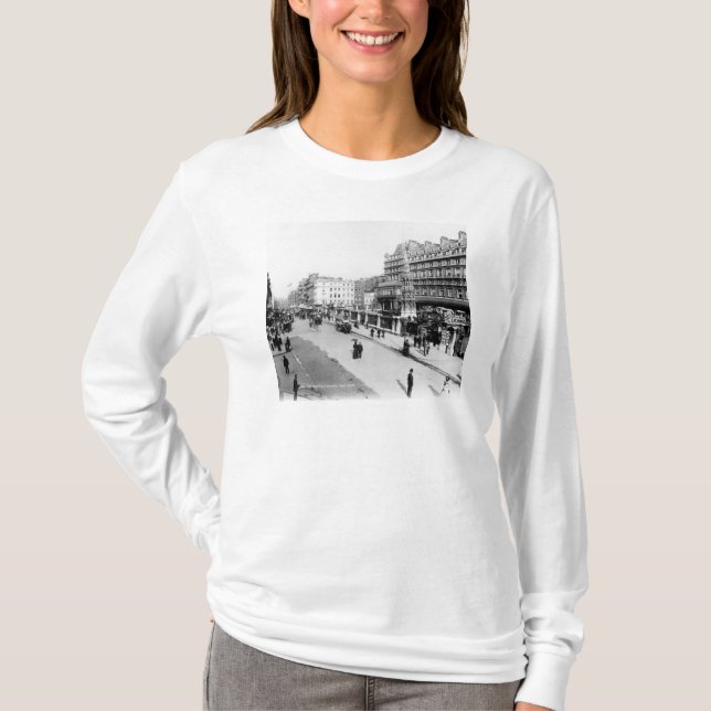 Camiseta A costa e a estação transversal de Charing, (Frente)