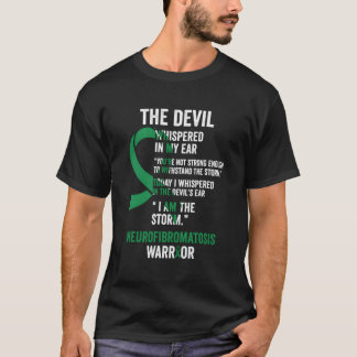 Camiseta A costela de apoio à sensibilização para a neurofi