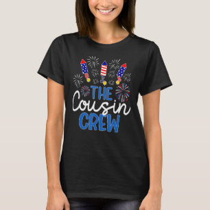 Camiseta A Cousin Crew 4 De Julho Independência De Fogos De