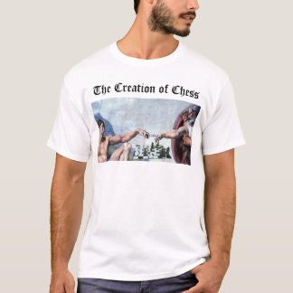 Camiseta A criação da xadrez