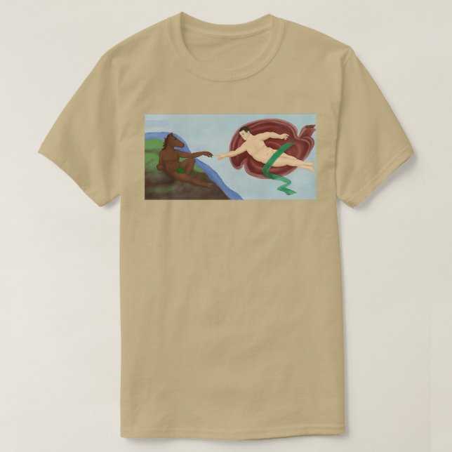 Camiseta A Criação do Musty 2 (Frente do Design)